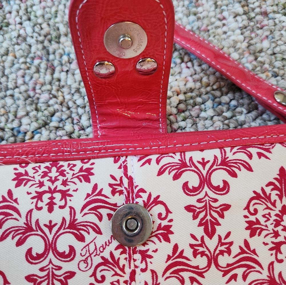 FLAUNT By Faith Nicole Pink Fuchsia PURSE Bag - Picture 9 of 14